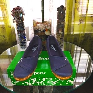 Grasshoppers Blue Loafers with Ortho lite Memory Foam